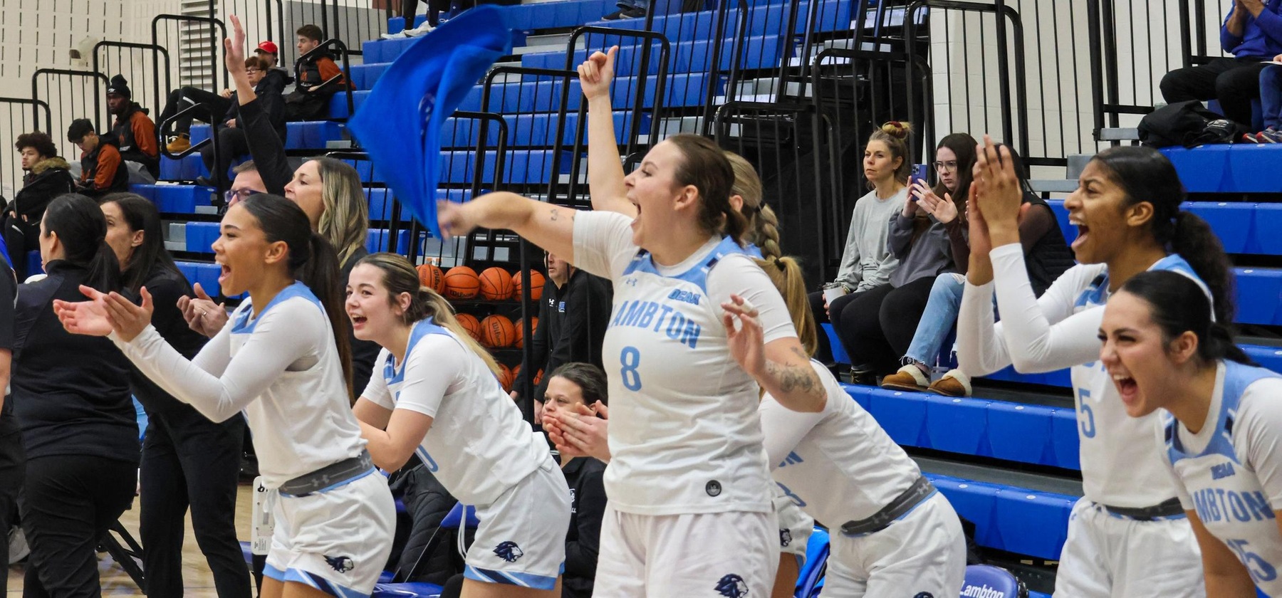 Lions Never Trail in 76-54 Win Over Nationally Ranked Mountaineers